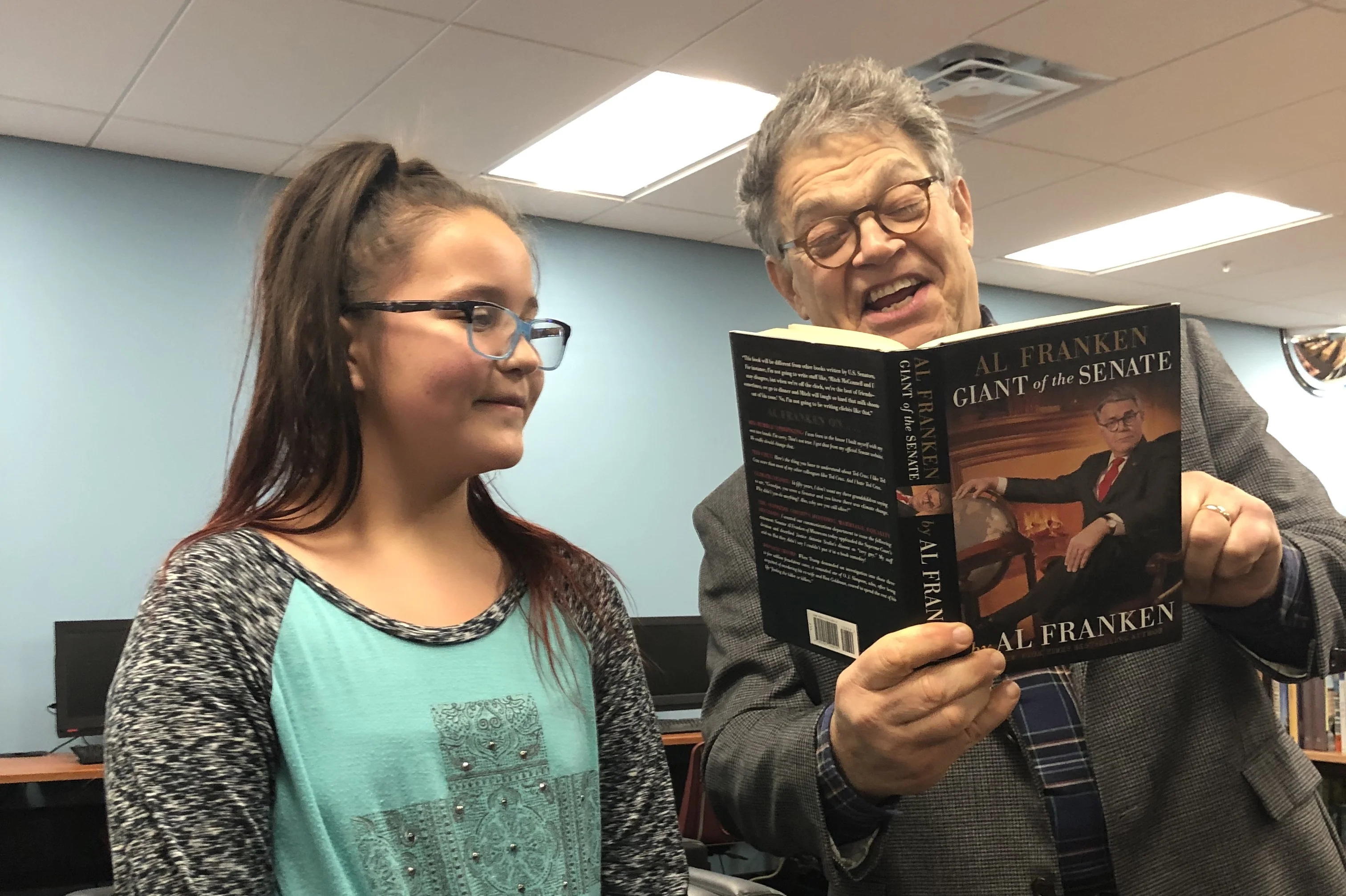 Al Franken at Bug School