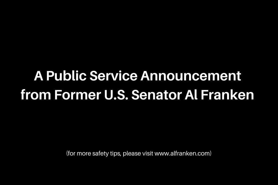 Al Franken PSA