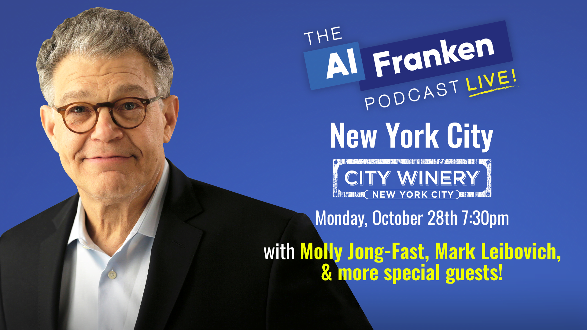 The Al Franken Podcast LIVE!